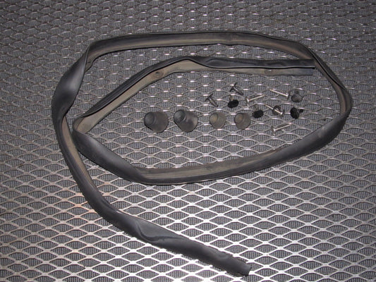 84 85 Mazda RX7 OEM Hood Stopper & Stripping