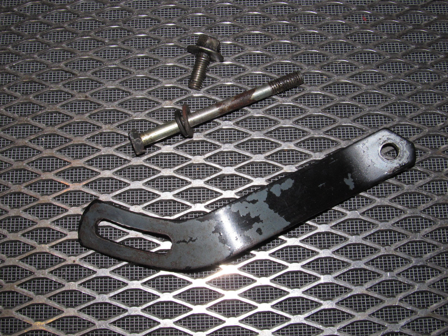 84 85 Mazda RX7 OEM 12A Air Pump Adjustment Bracket