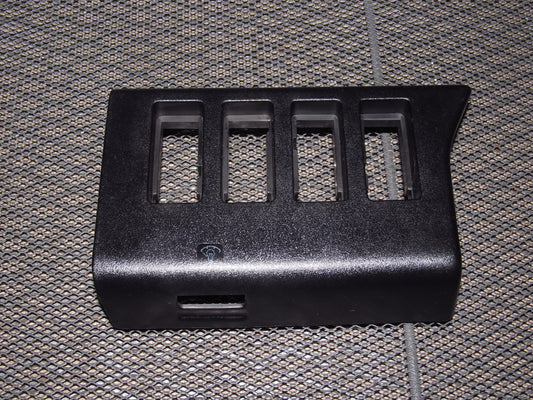 86 87 88 89 Toyota Supra OEM Dash Switch Holder Bezel Housing Cover
