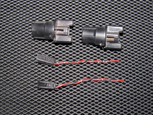 90-93 Mazda Miata OEM License Plate Lamp Light Bulb Socket - Set