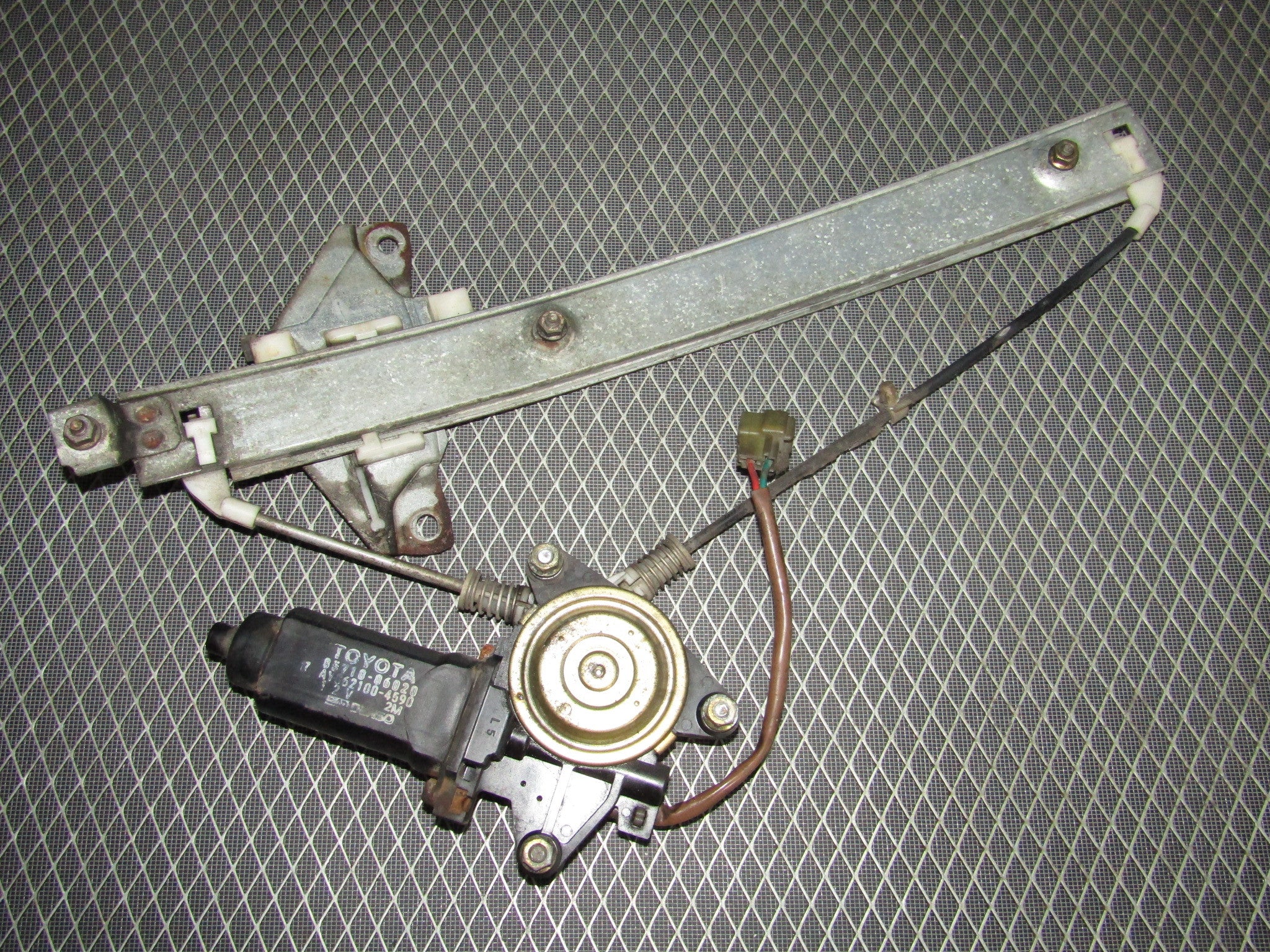 A-Premium Power Window Regulator with Motor Compatible with Toyota Camry  1992-1996 Sedan Built in Japan Only Rear Left Driver Side 並行輸入品  その他DIY、業務、産業用品
