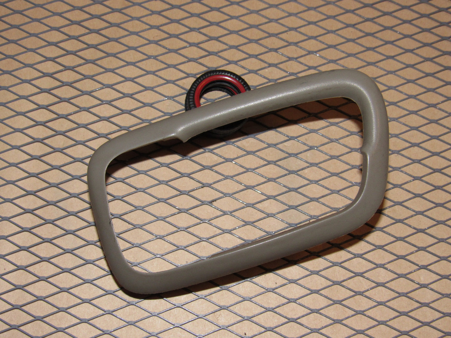 98 99 00 Volvo S70 OEM Front Rear Interior Door Handle Bezel Trim Cover - Left
