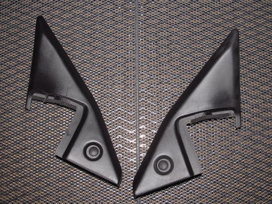 90-96 Nissan 300zx OEM Interior Door Mirror Trim Cover - Set