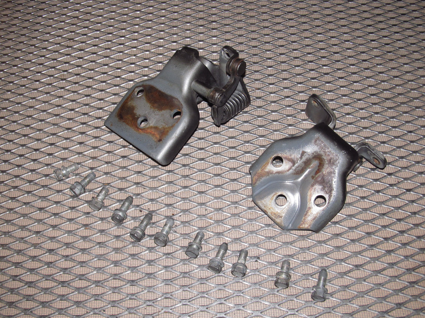 81-83 Mazda RX7 OEM Door Hinges - Left