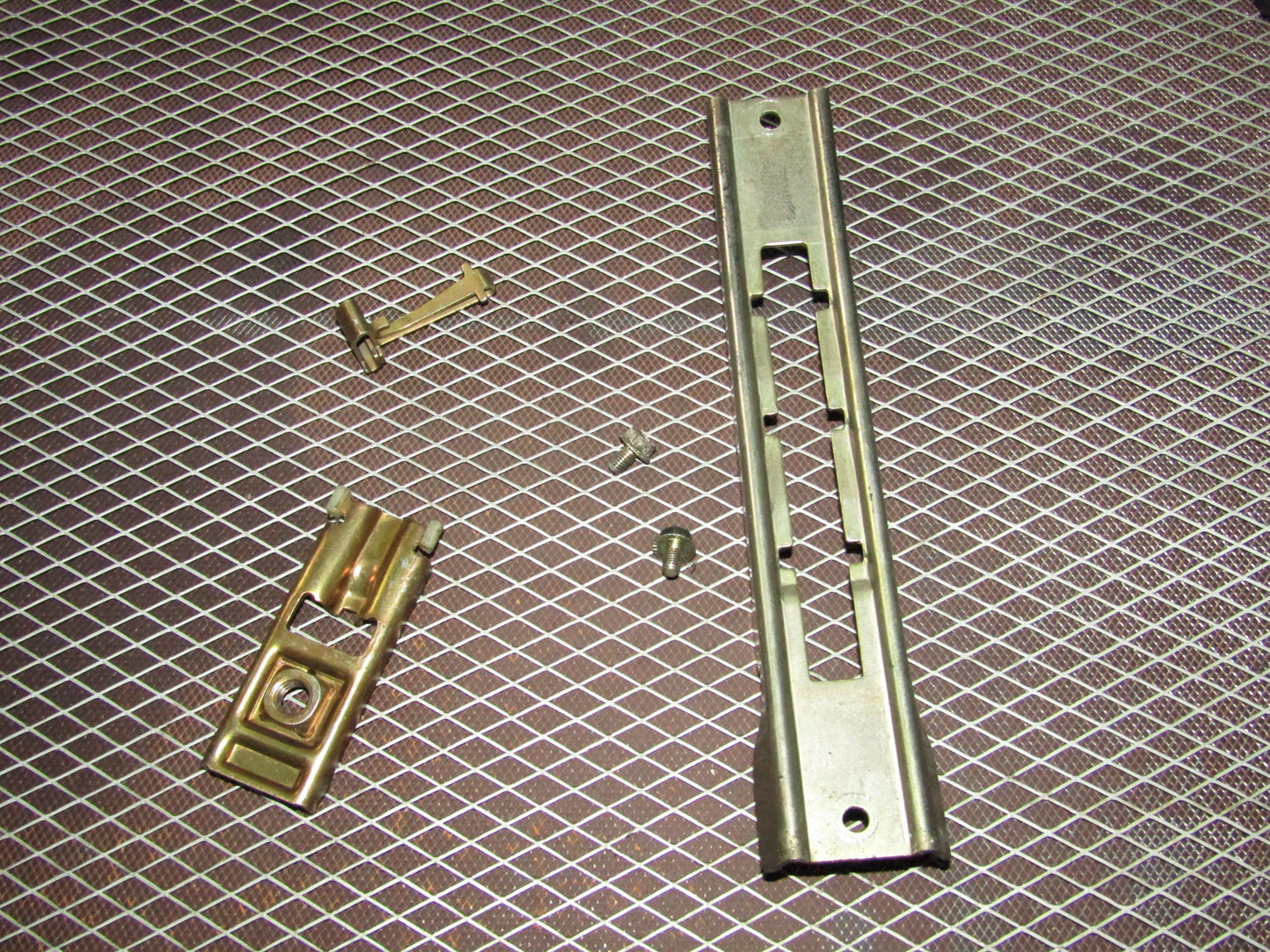 86-93 Mercedes Benz 300E OEM Front Seat Belt Height Adjuster Bracket - Left