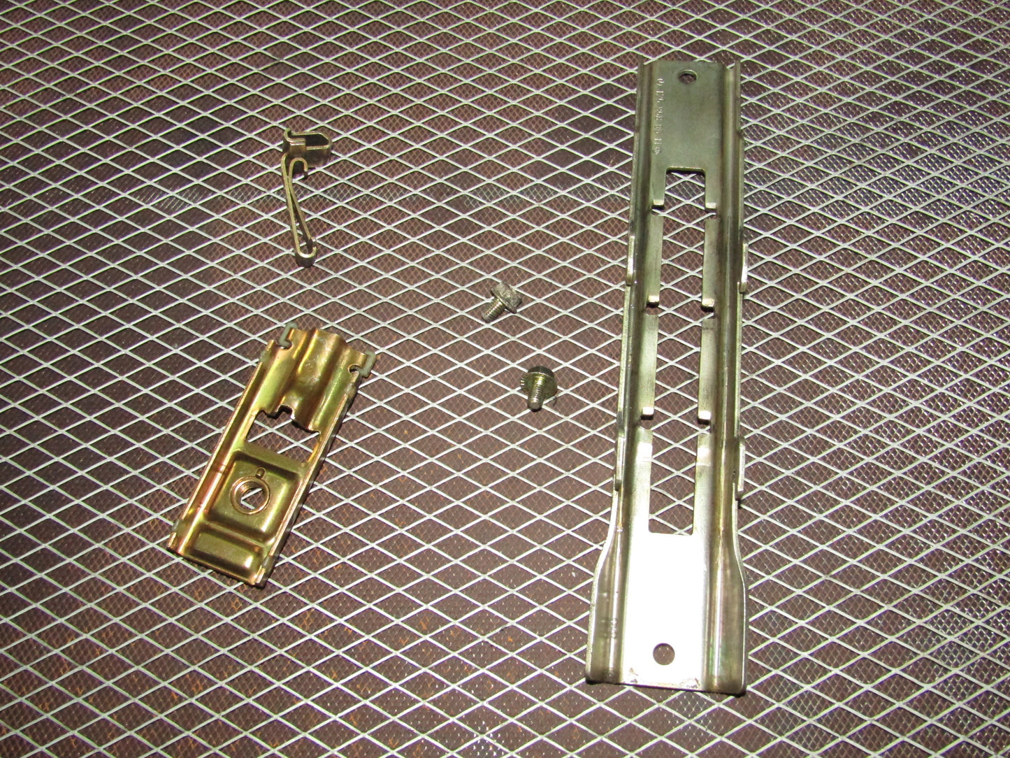 86-93 Mercedes Benz 300E OEM Front Seat Belt Height Adjuster Bracket - Left