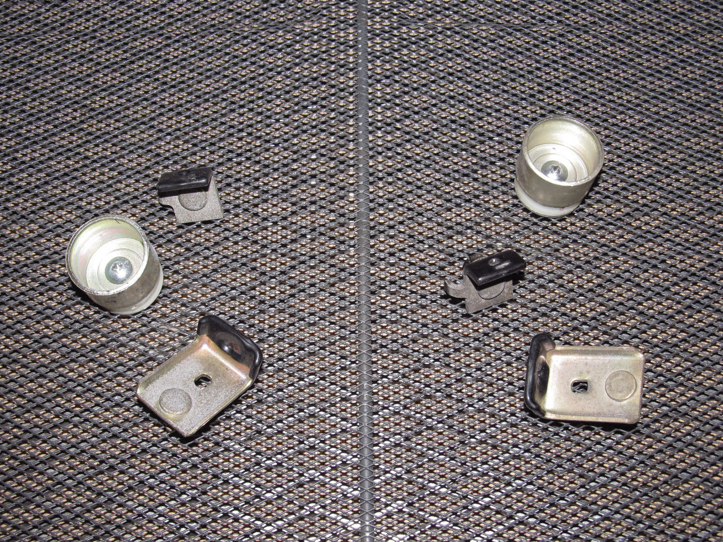 90-96 Nissan 300zx OEM Window Stopper & Roller Set