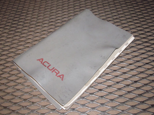 90 Acura Integra Factory Owner's Manual