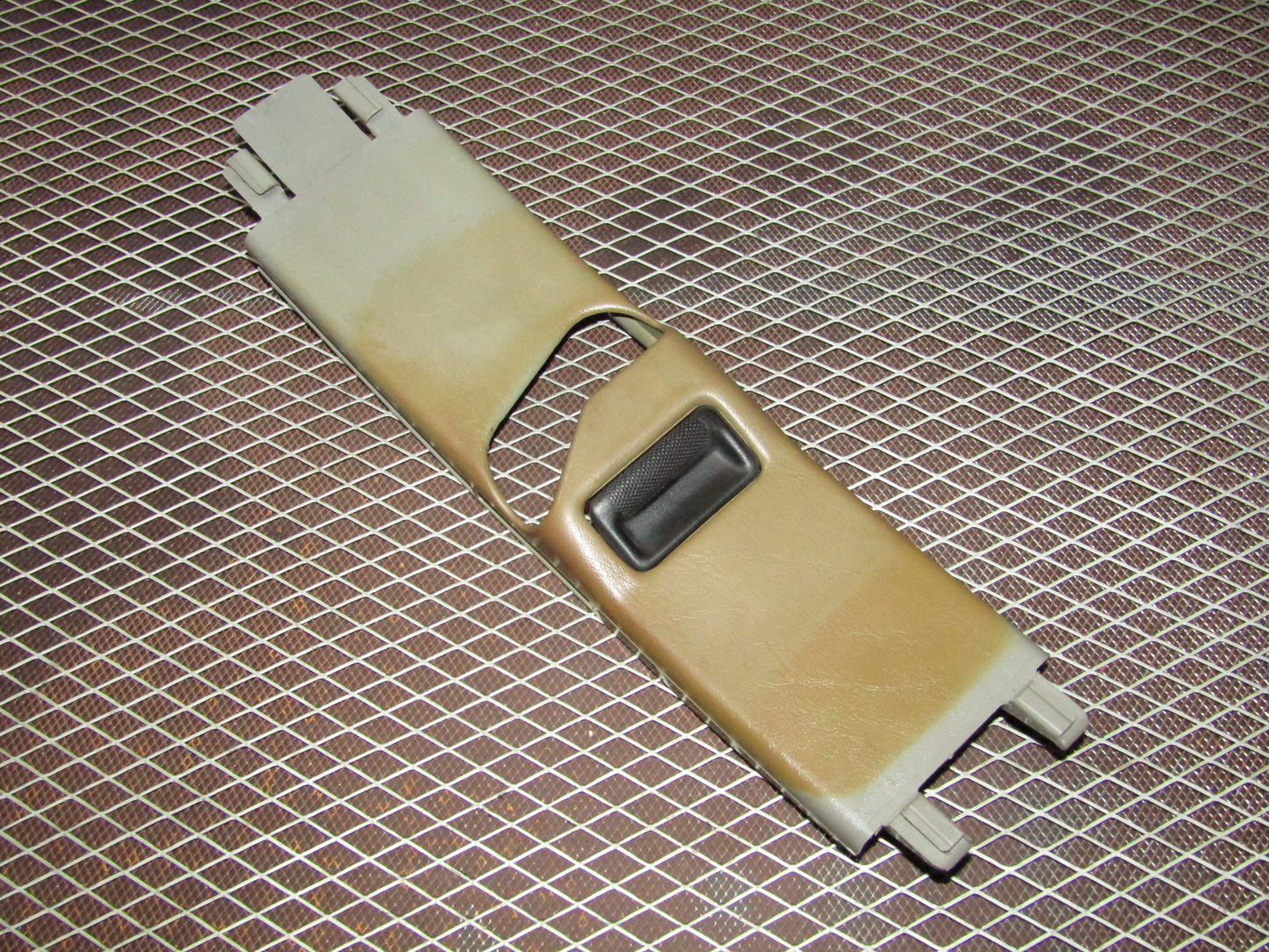 86-93 Mercedes Benz 300E OEM Front Seat Belt Height Adjuster Trim Cover Panel - Left