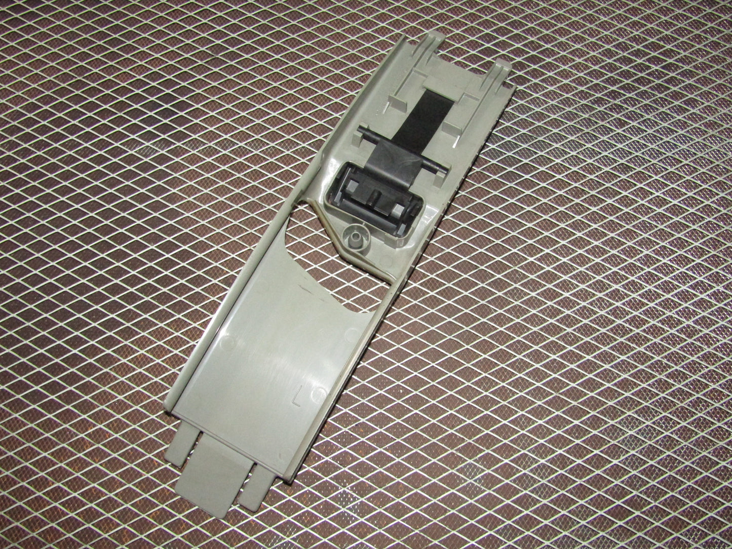 86-93 Mercedes Benz 300E OEM Front Seat Belt Height Adjuster Trim Cover Panel - Left