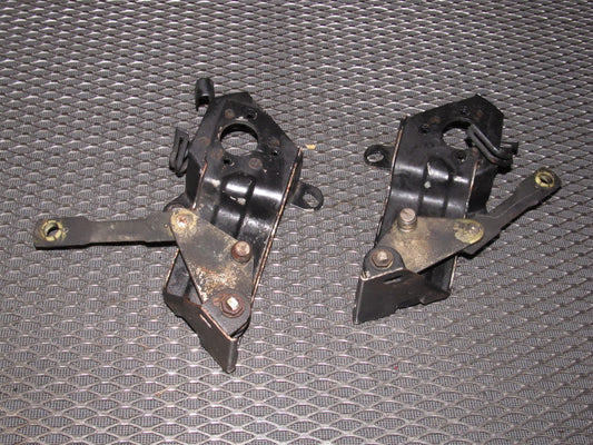 84 85 Mazda RX7 OEM Headlight Motor Bracket Set