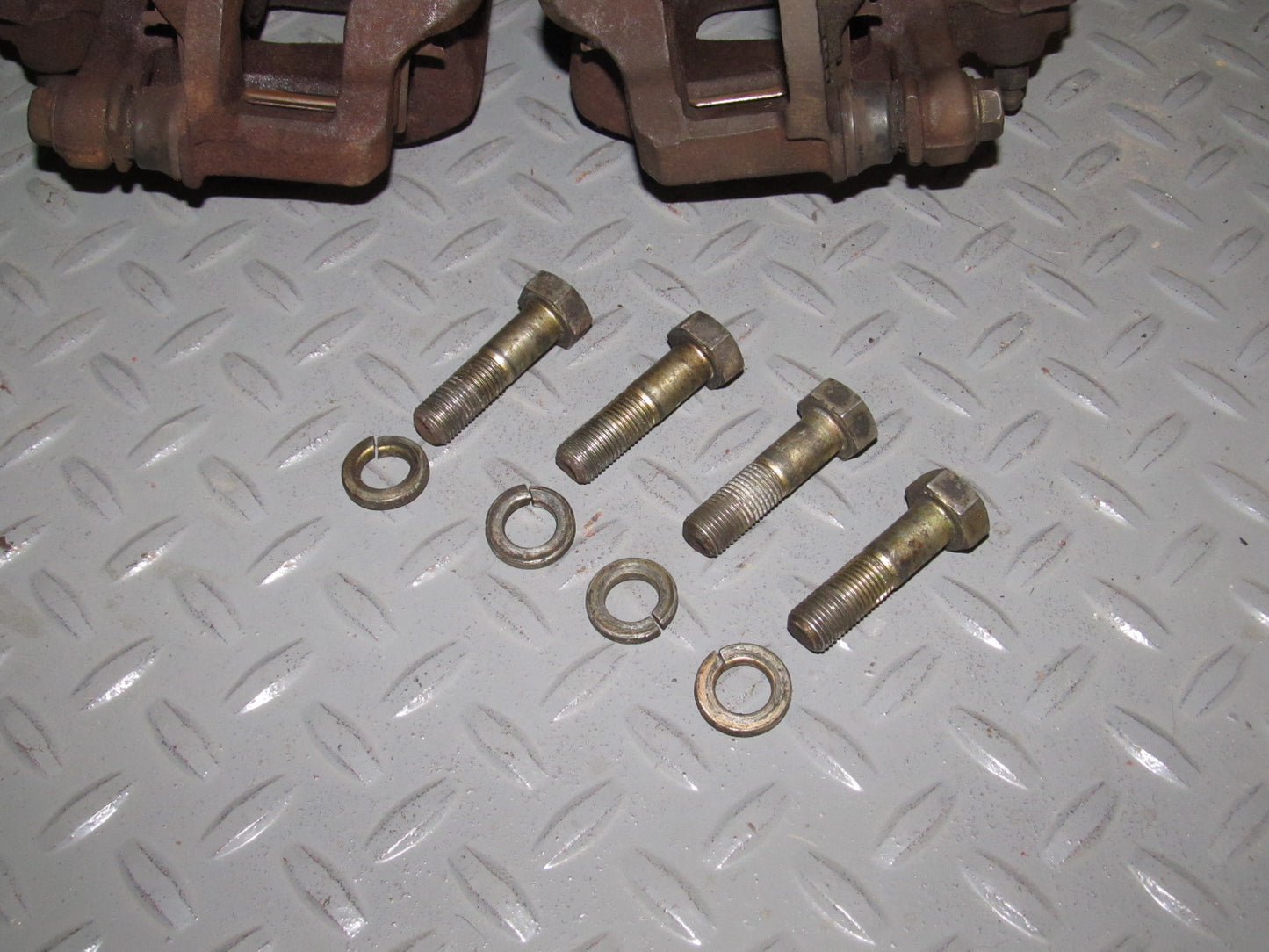 84 85 86 Nissan 300zx OEM Front Brake Caliper & Hardware