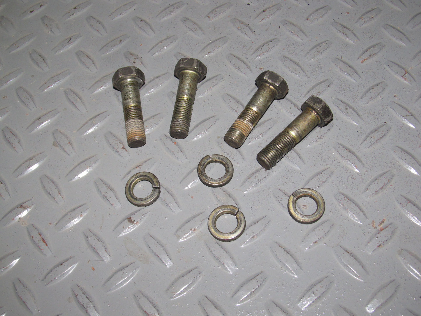 84 85 86 Nissan 300zx OEM Front Brake Caliper Mounting Bolts Set