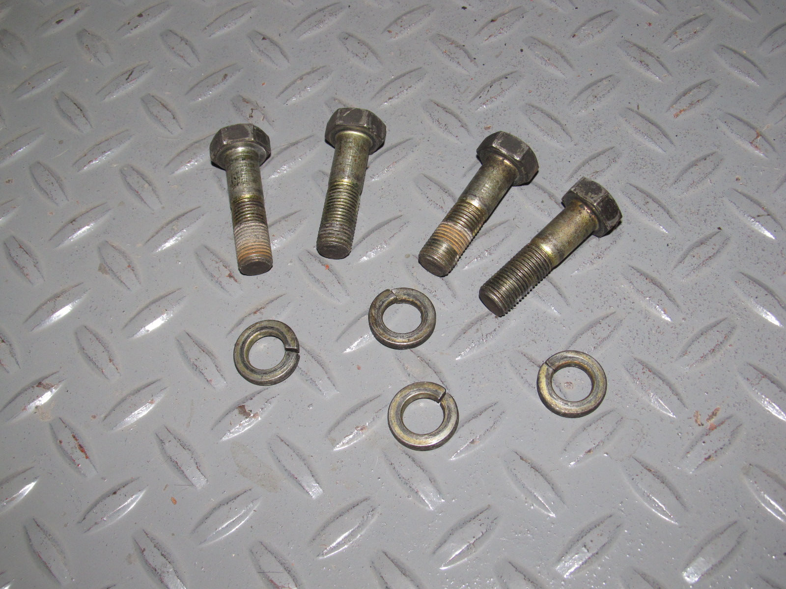 84 85 86 Nissan 300zx OEM Front Brake Caliper Mounting Bolts Set