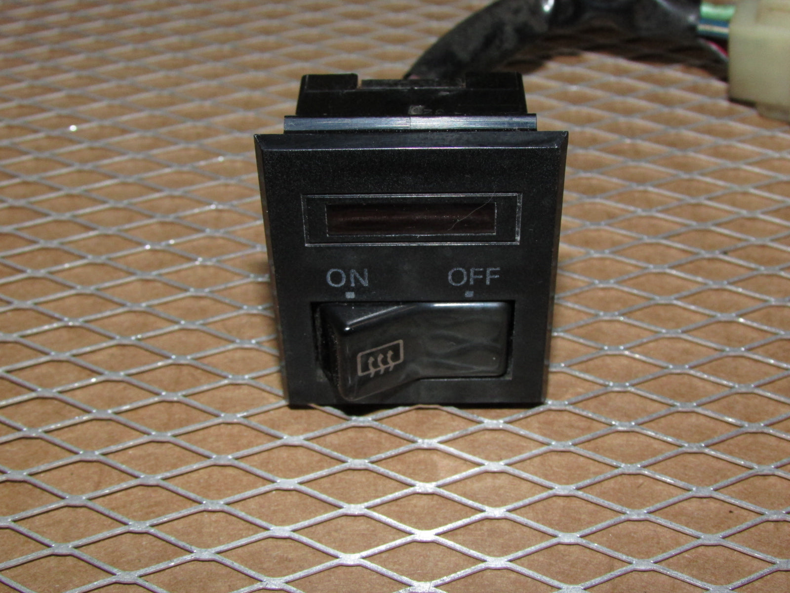 81 82 83 Datsun 280zx OEM Rear Defroster Defogger Switch w/o Auto Timer