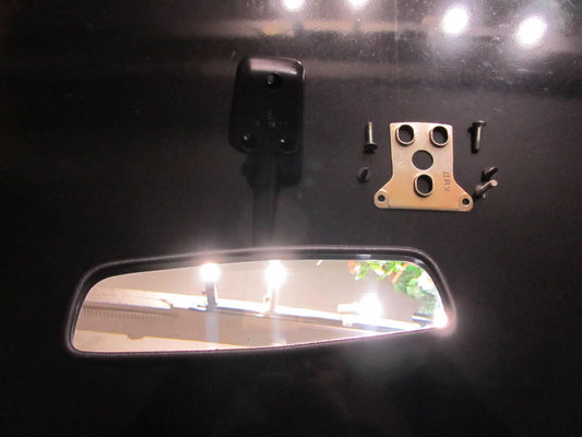 88-91 Honda CRX OEM Black Interior Mirror
