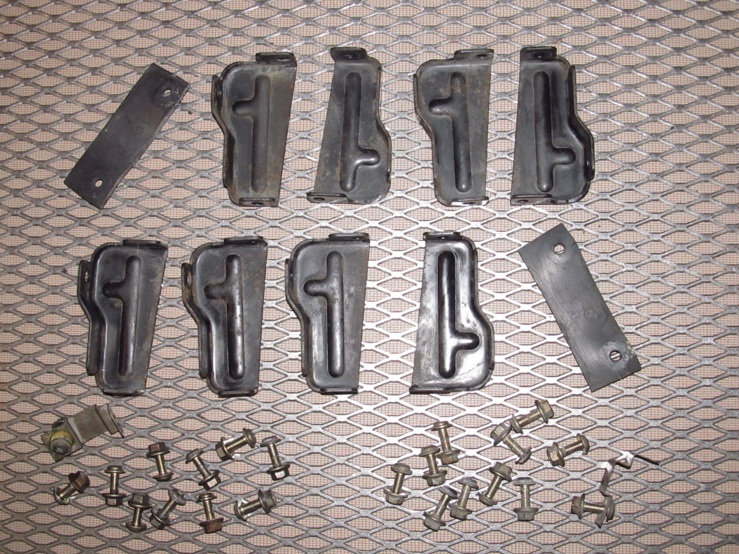 81-83 Mazda RX7 OEM Rear Bumper Reinforcement Bracket