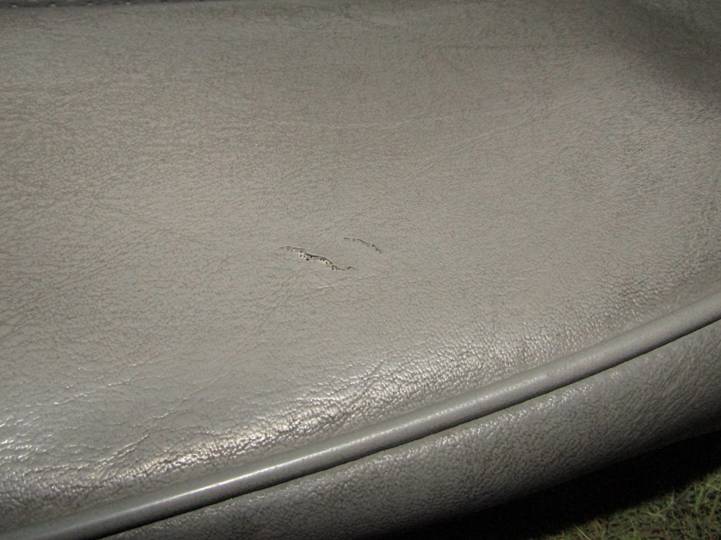 86-93 Mercedes Benz 300E OEM Front Bottom Seat Leather Skin Cover - Left