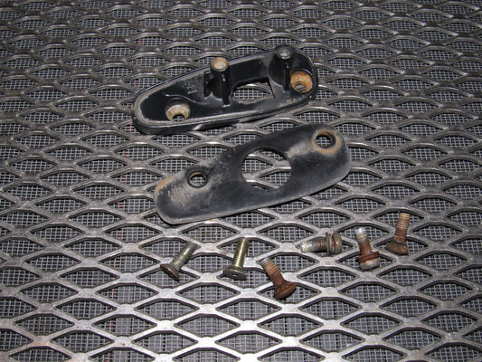 84 85 Mazda RX7 OEM Exterior Mirror Mounting Stand - Left