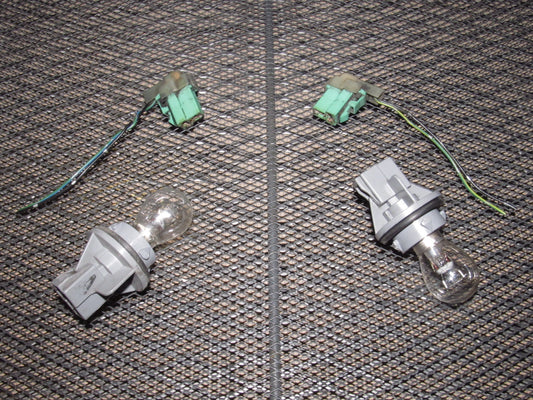 92 93 Acura Integra OEM Turn Signal Light Bulb Socket - Set