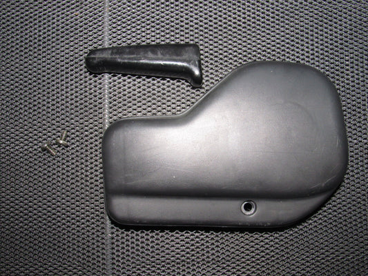 88 89 Honda CRX OEM Seat Side Panel Cover & Lever - Left