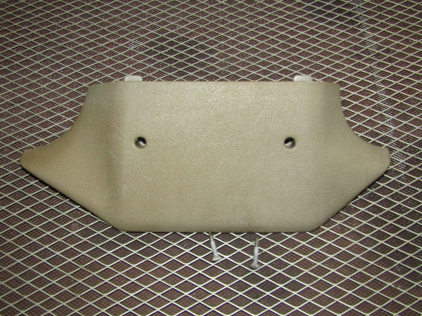 86-93 Mercedes Benz 300E OEM Front Seat Belt Pillar Lower Trim Cover - Right