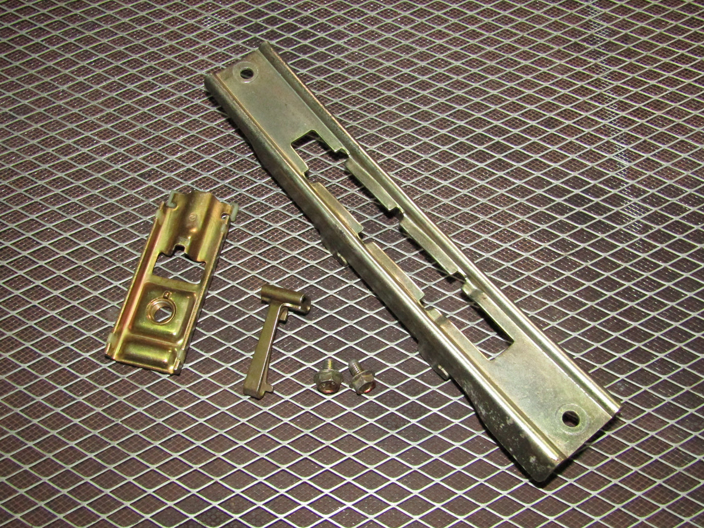 86-93 Mercedes Benz 300E OEM Front Seat Belt Height Adjuster Bracket - Right