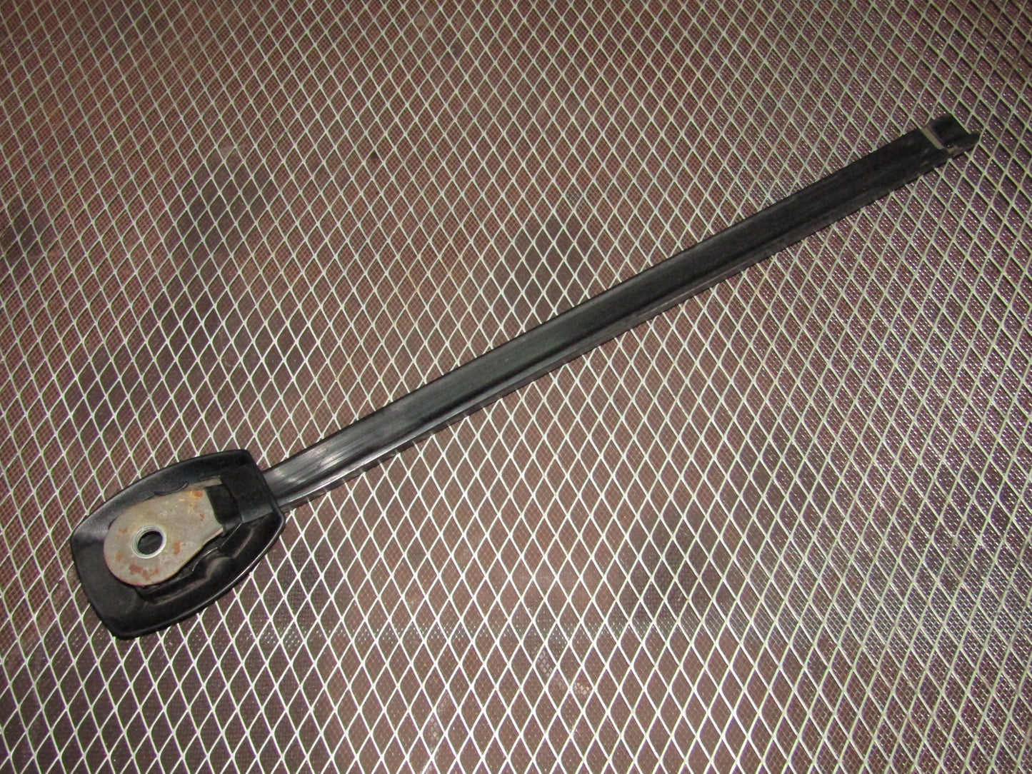 86-93 Mercedes Benz 300E OEM Front Seat Belt Buckle Receiver Rail Stopper - Right