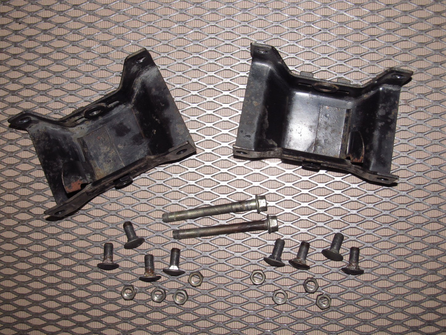 81-83 Mazda RX7 OEM Rear Bumper Reinforcement Bracket
