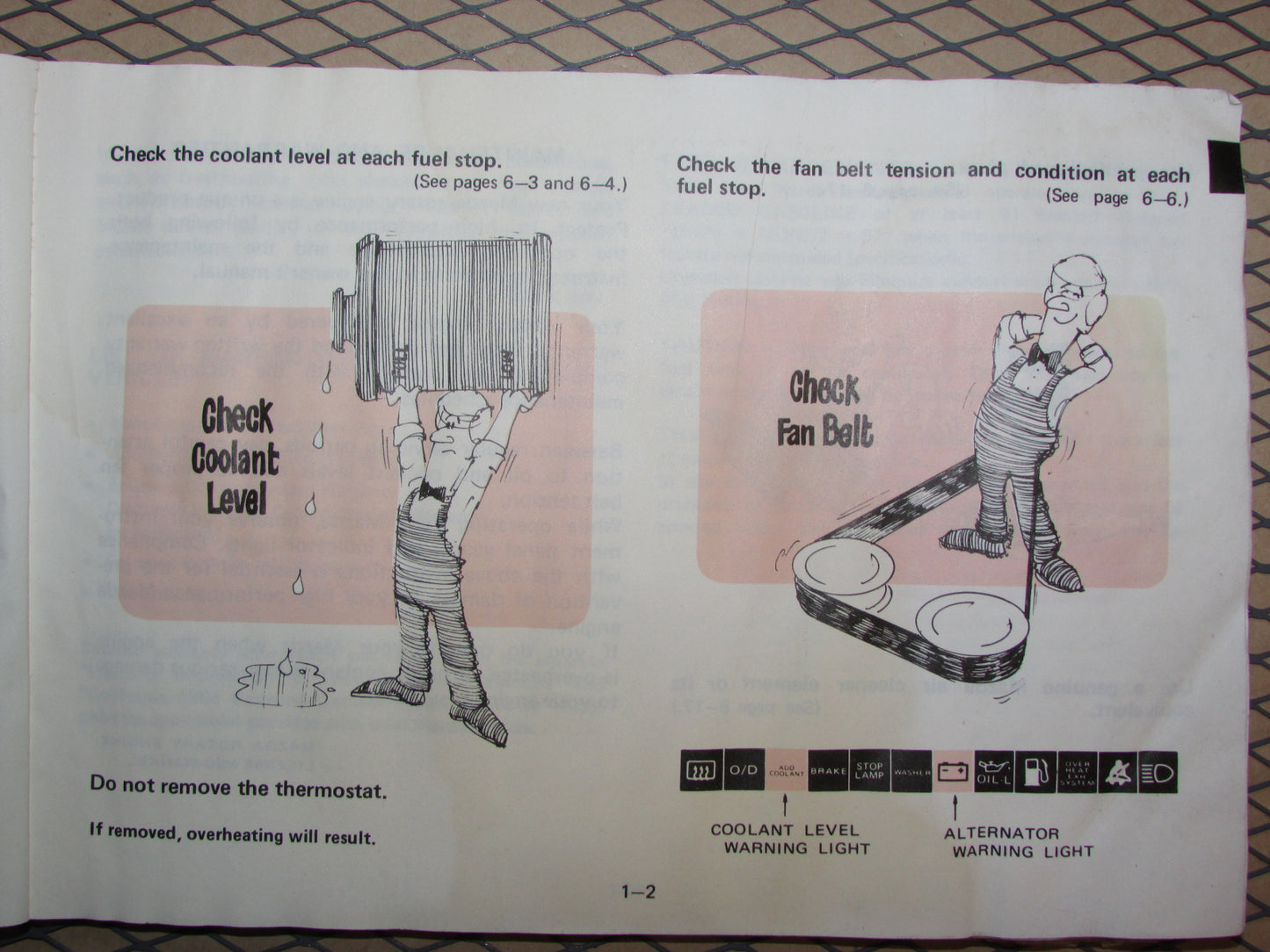 Mazda RX7 (1984) Owners Manual