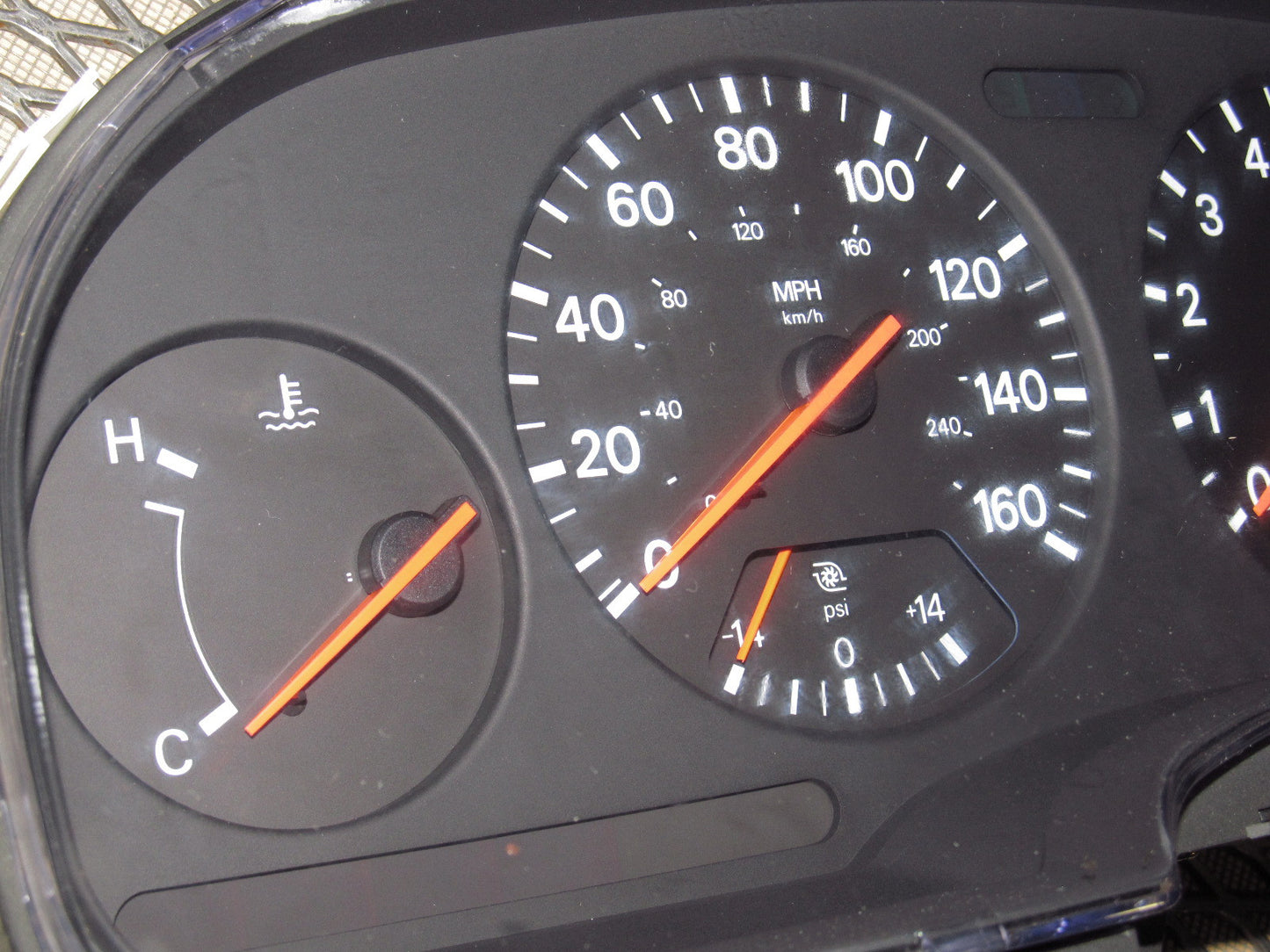 1990 Nissan 300zx OEM Speedometer Cluster - Twin Turbo - Manual