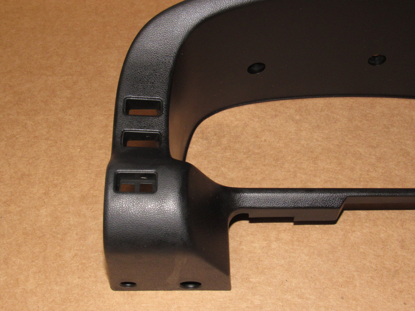 90 91 Mazda RX7 Convertible OEM Dash Speedometer Cluster Bezel Trim Cover