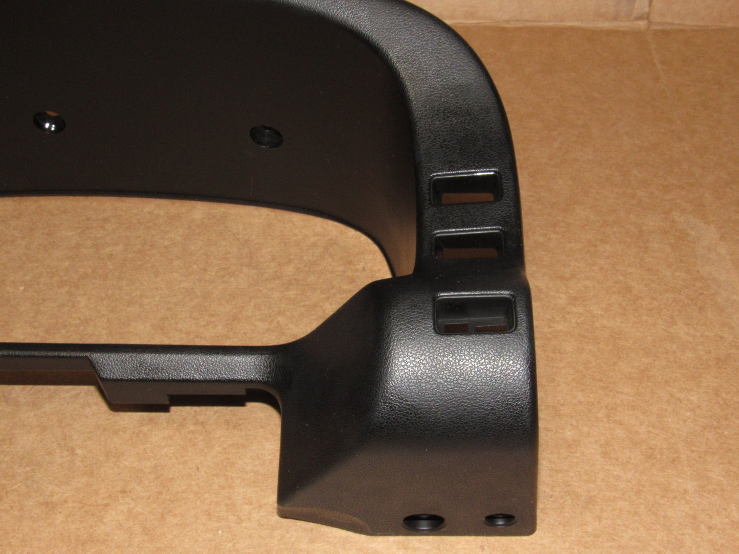 90 91 Mazda RX7 Convertible OEM Dash Speedometer Cluster Bezel Trim Cover