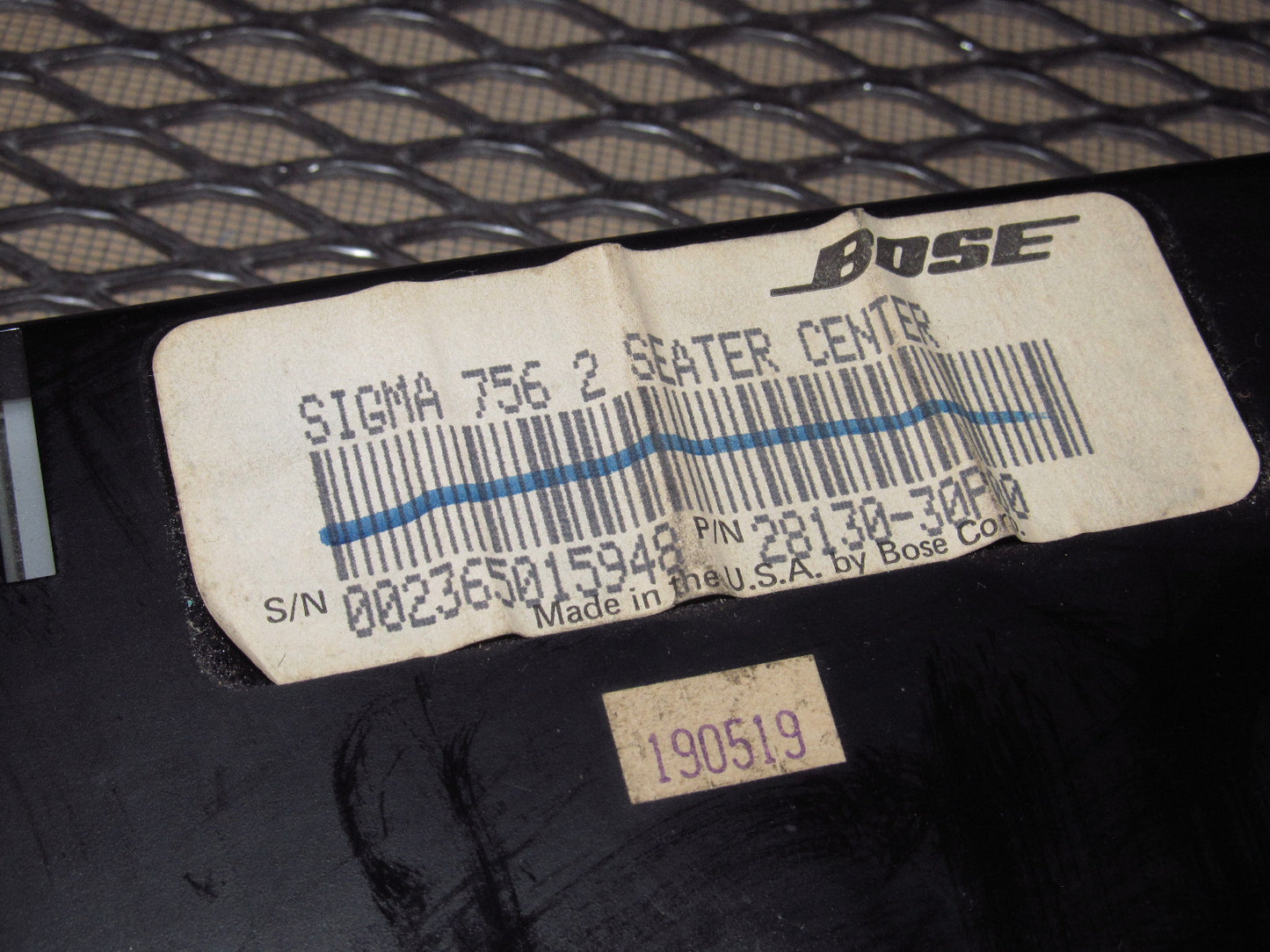 90-96 Nissan 300zx OEM Center Bose Speaker