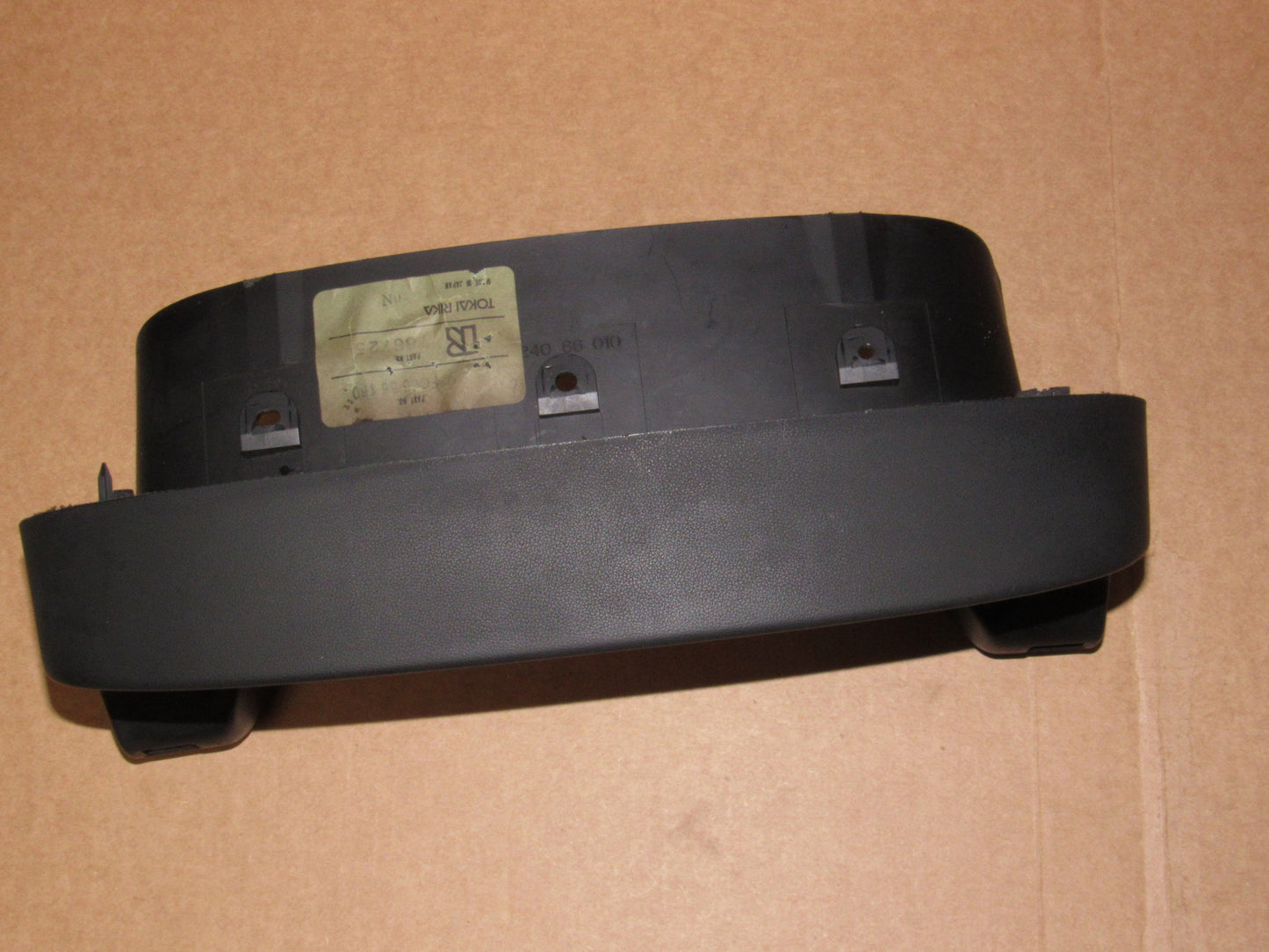 90 91 Mazda RX7 Convertible OEM Dash Speedometer Cluster Bezel Trim Cover