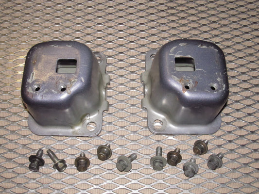 90 91 92 93 Acura Integra OEM Front Bumper Reinforcement Bracket - Set