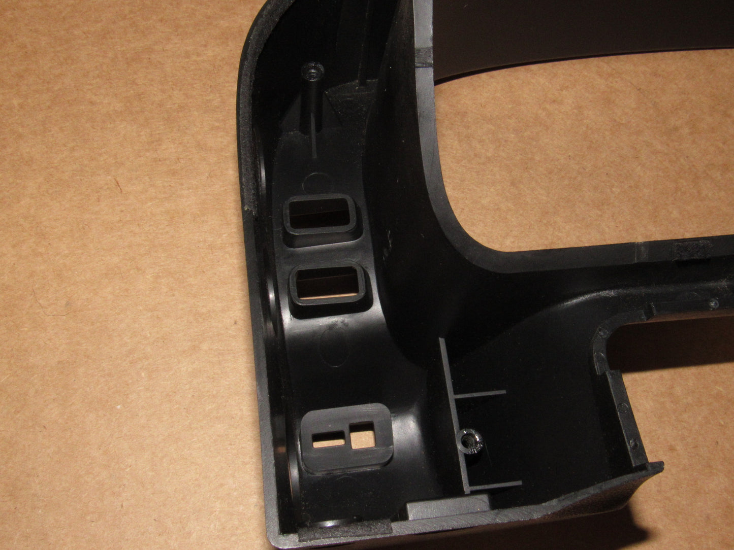 90 91 Mazda RX7 Convertible OEM Dash Speedometer Cluster Bezel Trim Cover