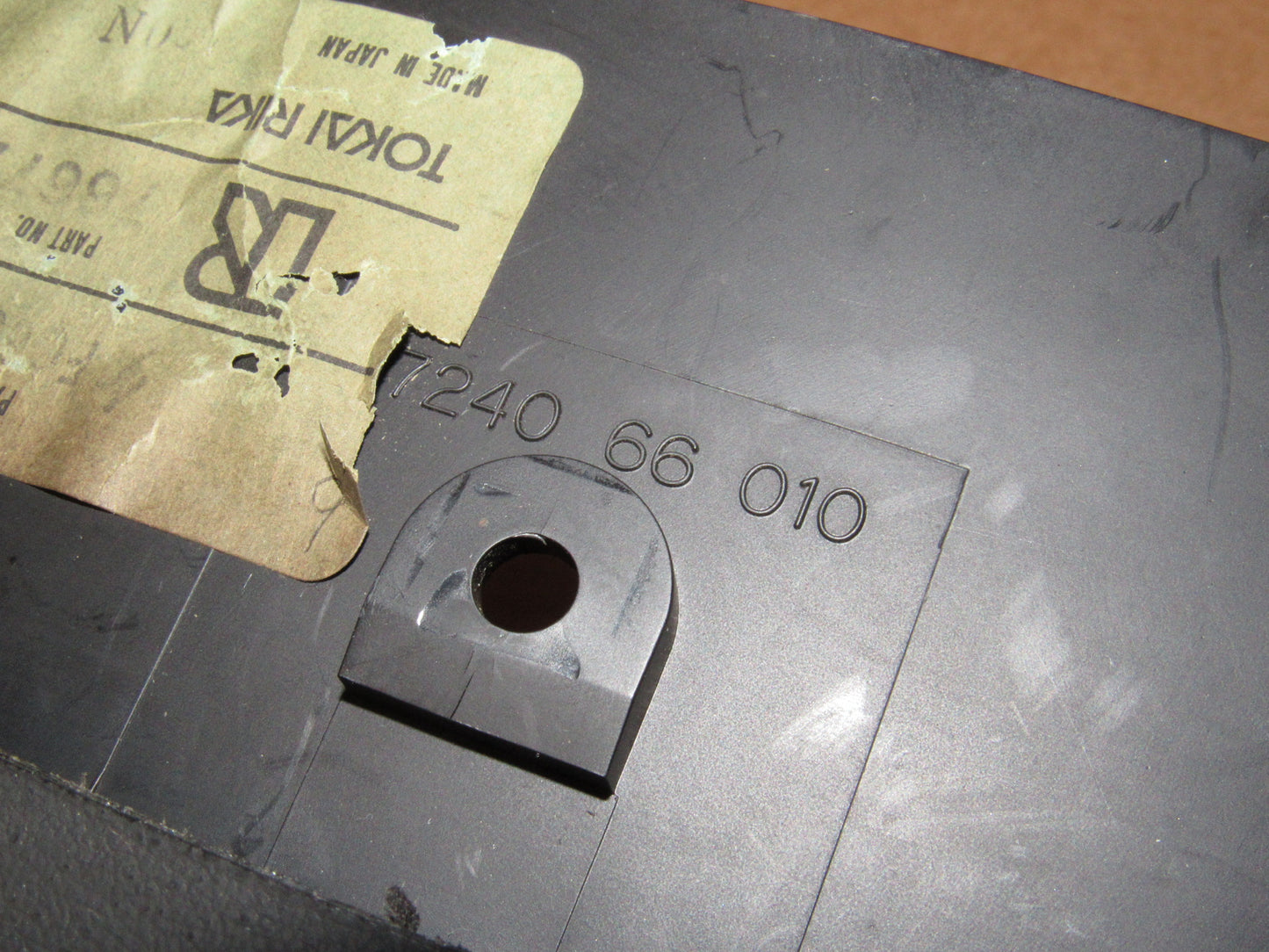 90 91 Mazda RX7 Convertible OEM Dash Speedometer Cluster Bezel Trim Cover