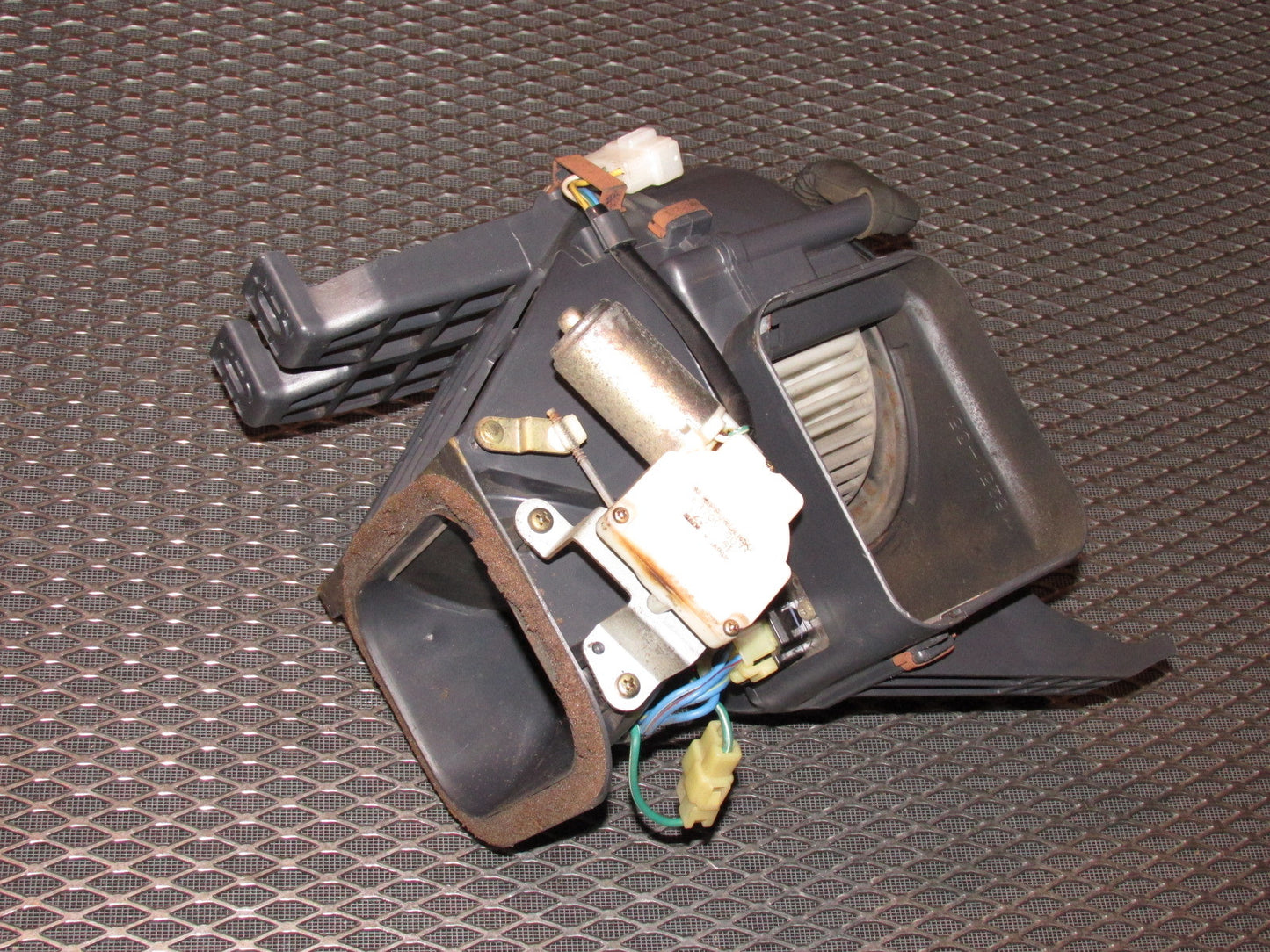 84 85 Mazda RX7 OEM A/C Heater Blower Motor & Box - 12A