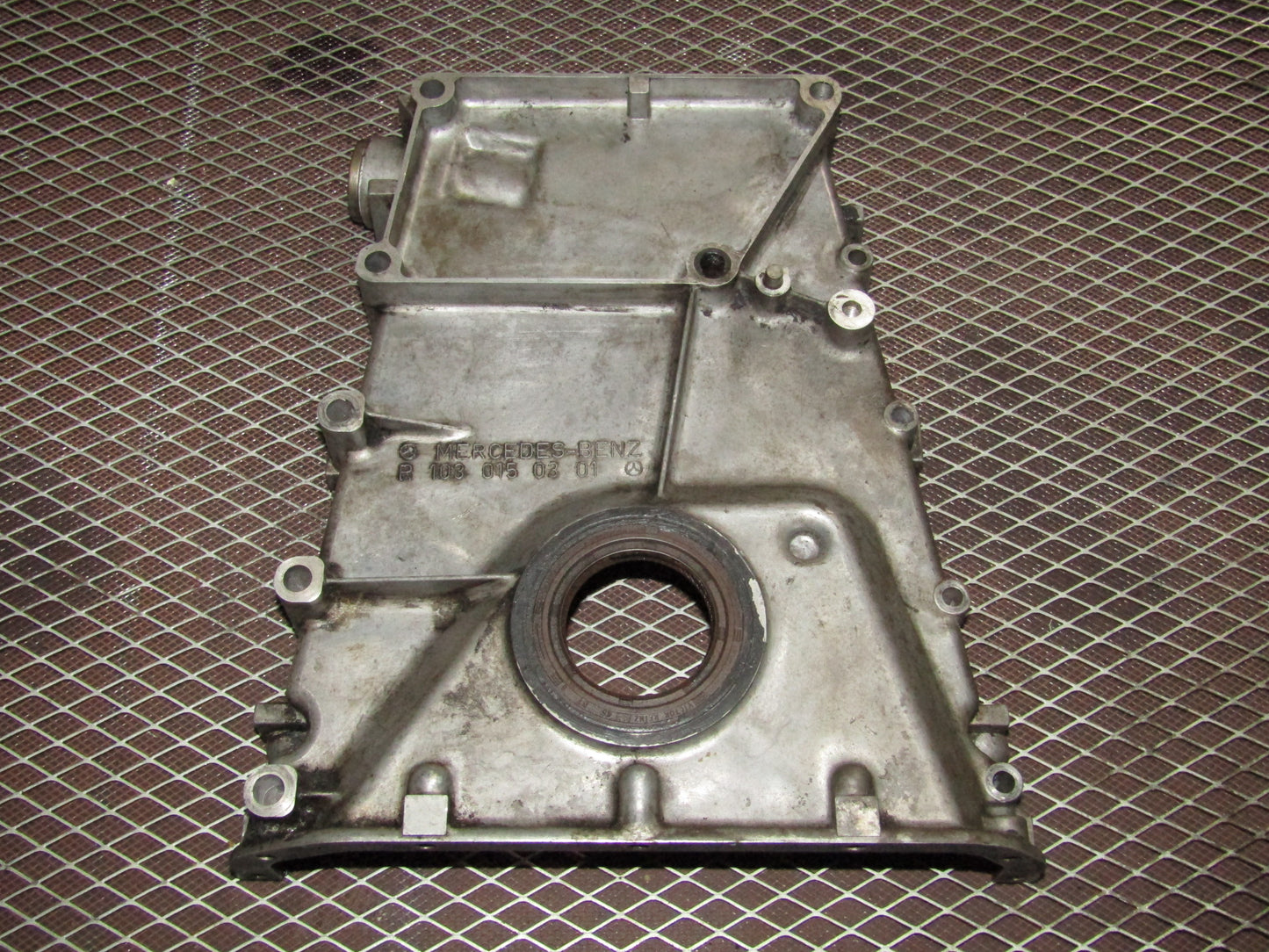 86-93 Mercedes Benz 300E OEM Engine Lower Timing Housing Cover