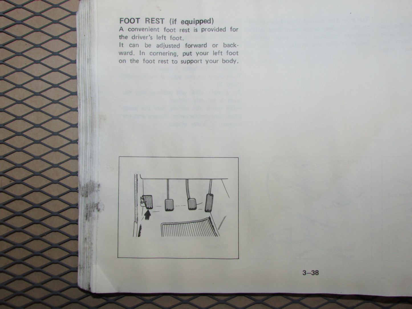 Mazda RX7 (1984) Owners Manual