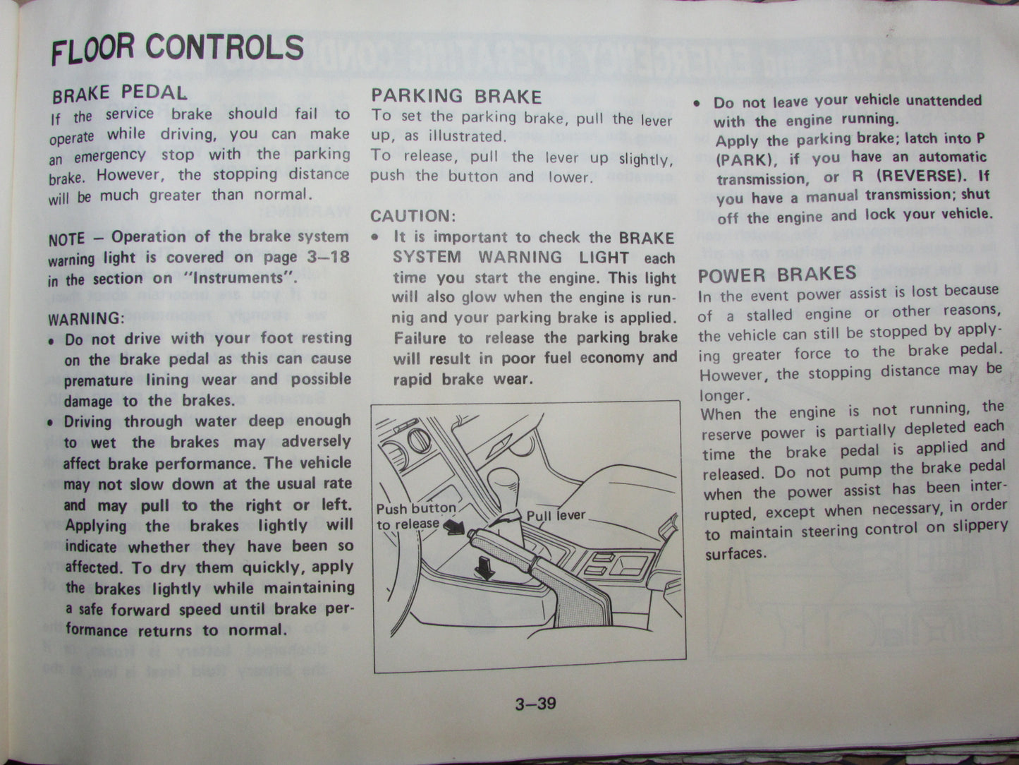 Mazda RX7 (1984) Owners Manual