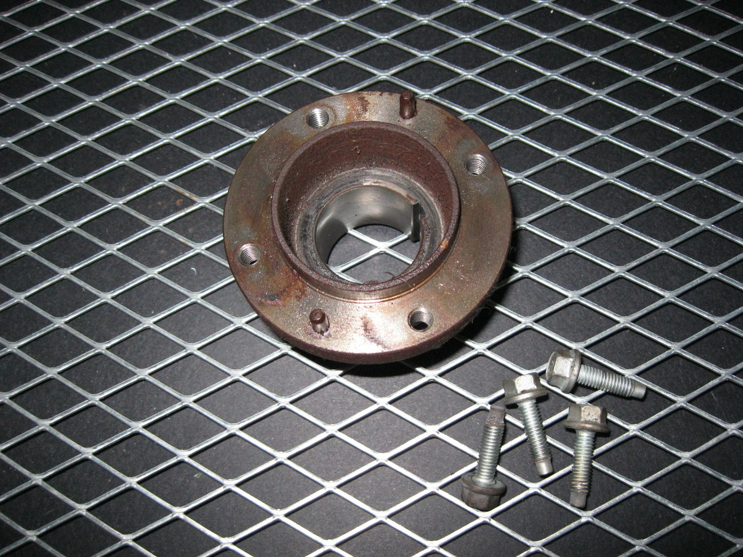 04 05 06 07 08 Mazda RX8 JDM 13B Renesis OEM Rear Eccentric Shaft Pulley Adapter