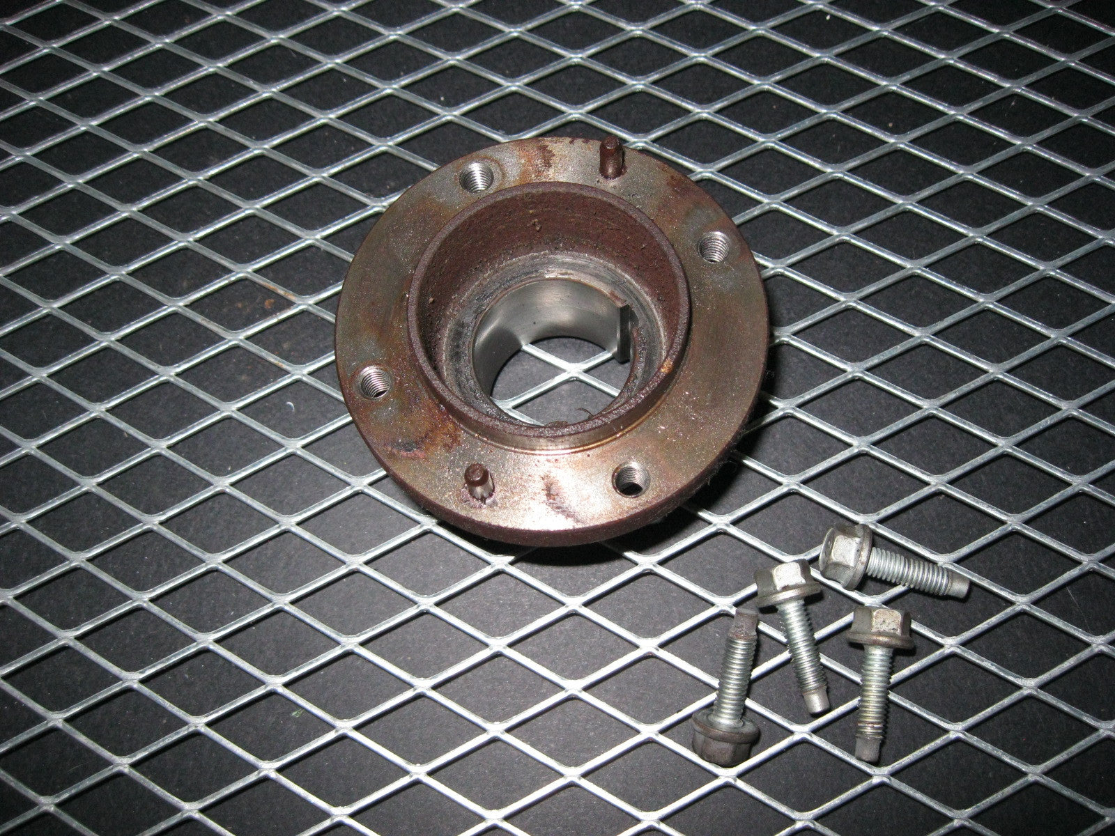 04 05 06 07 08 Mazda RX8 JDM 13B Renesis OEM Rear Eccentric Shaft Pulley Adapter