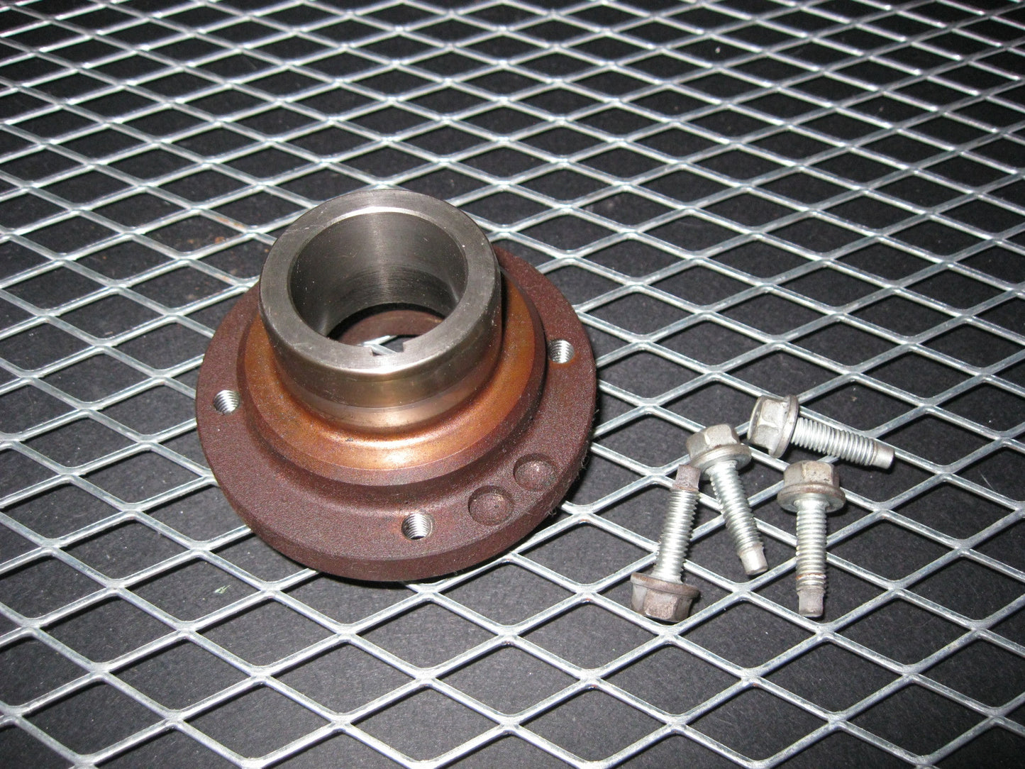 04 05 06 07 08 Mazda RX8 JDM 13B Renesis OEM Rear Eccentric Shaft Pulley Adapter