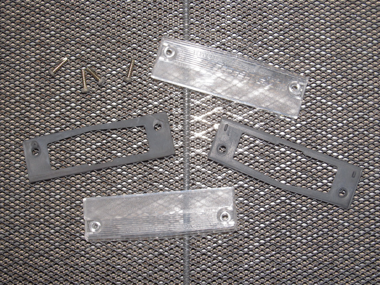 91 92 93 94 95 Toyota MR2 OEM Rear License Plate Light Lens Set