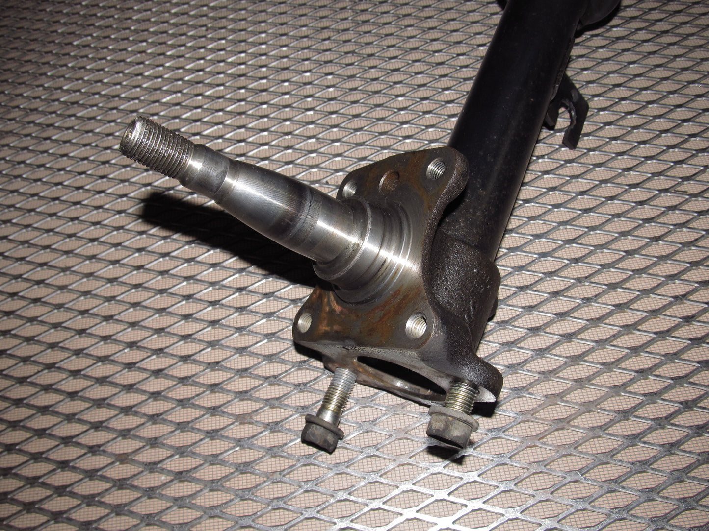 81-83 Mazda RX7 OEM Front Shock Spring & Spindle Assembly - Right