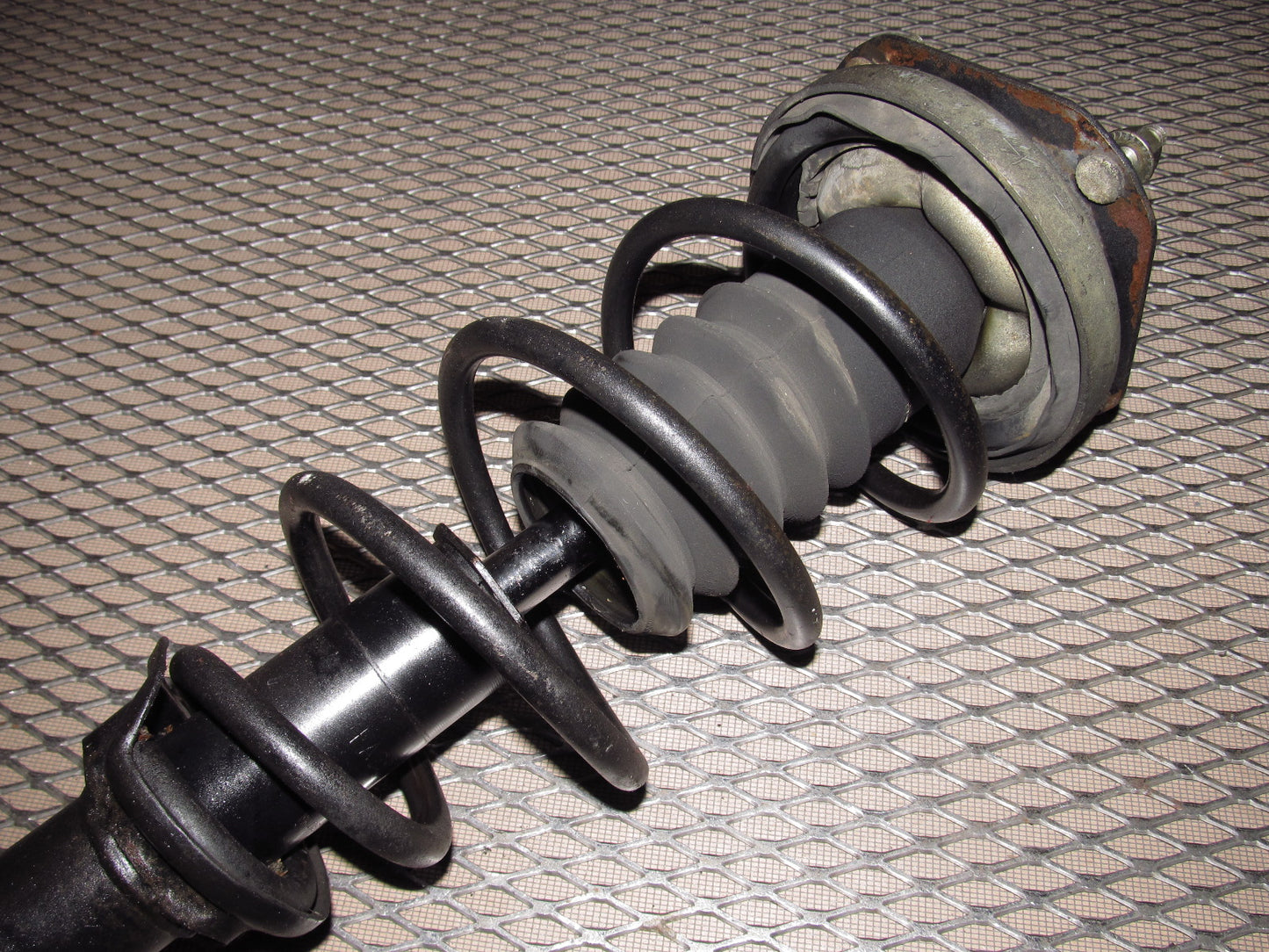 81-83 Mazda RX7 OEM Front Shock Spring & Spindle Assembly - Right