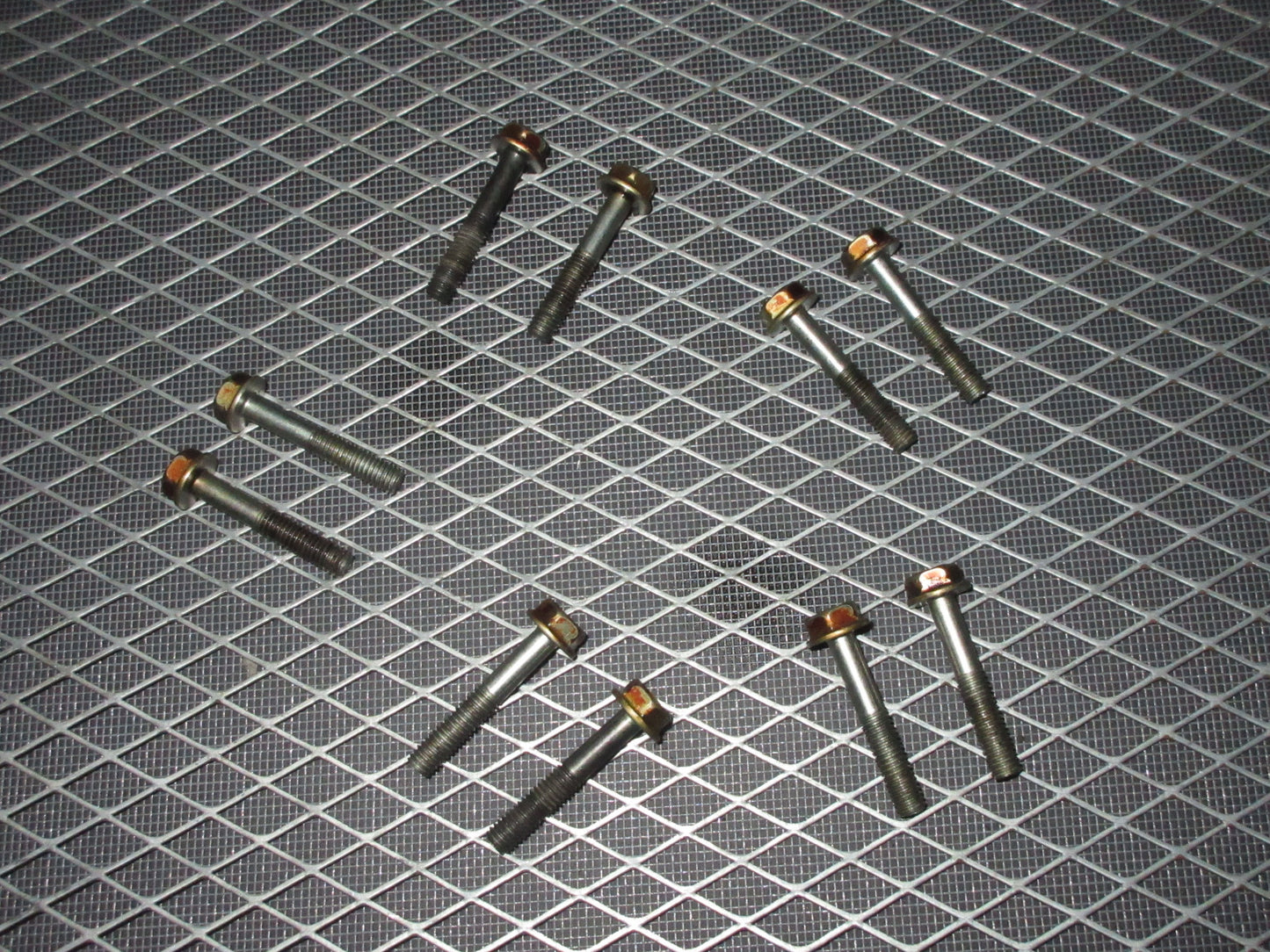 JDM 98-02 Honda Accord None ULEV F23A Vtec Engine Crankshaft Bridge Bearing Cap Bolt Set