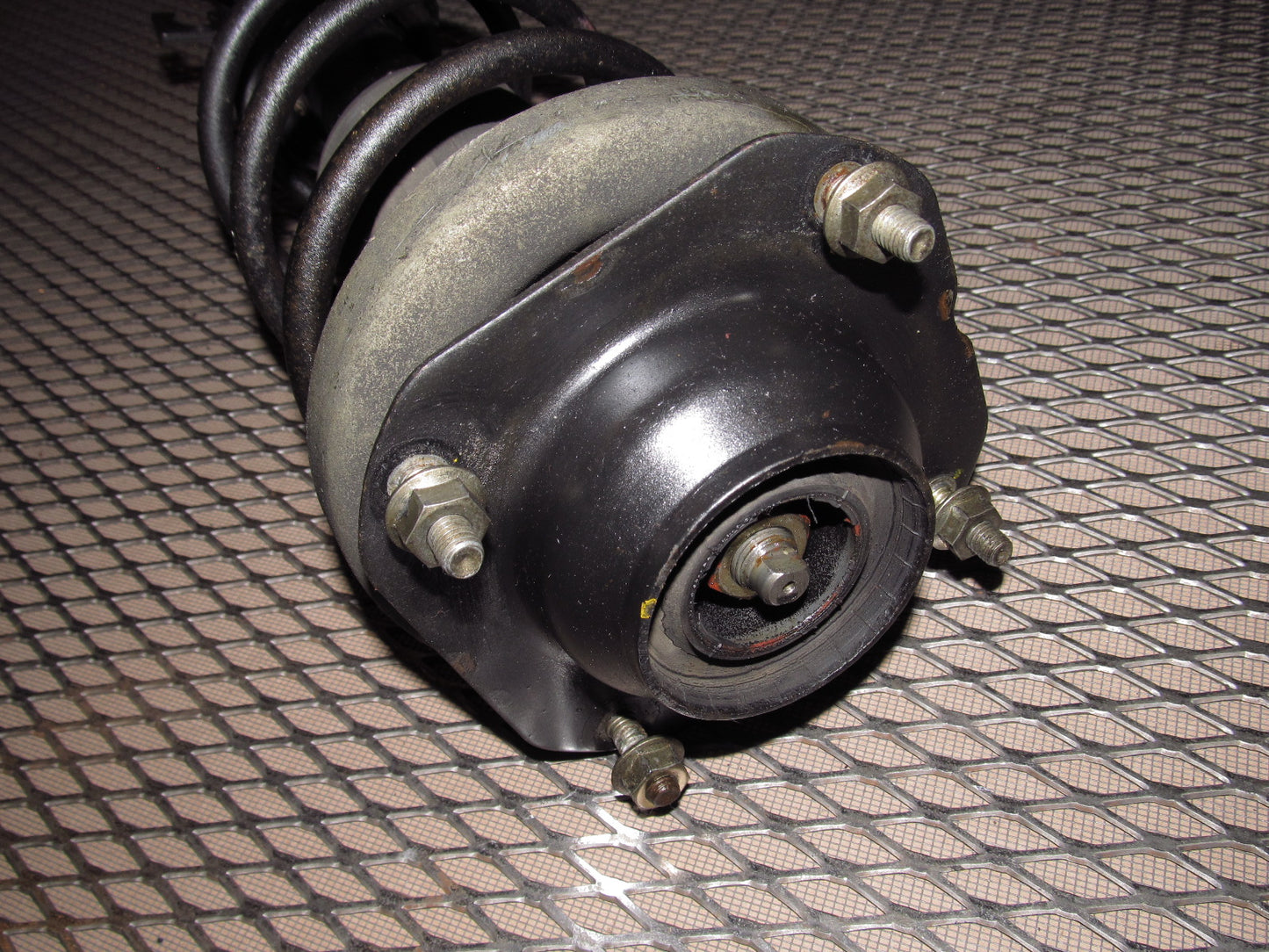 81-83 Mazda RX7 OEM Front Shock Spring & Spindle Assembly - Right